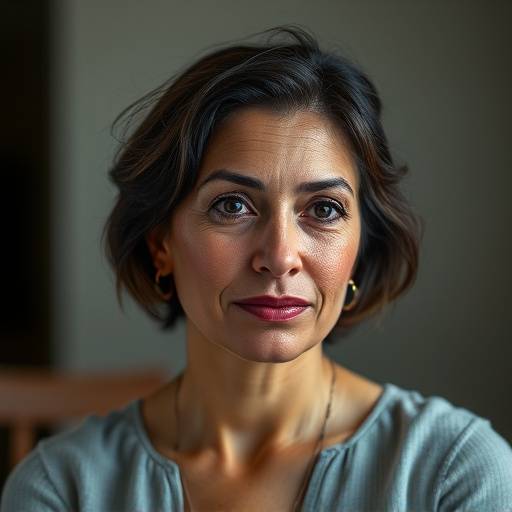 Retrato de Helena Oliveira, fundadora da Academia Luminar.
