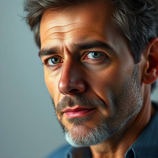 Retrato de Roberto Oliveira, especialista em efeitos visuais e animaäão 3D.